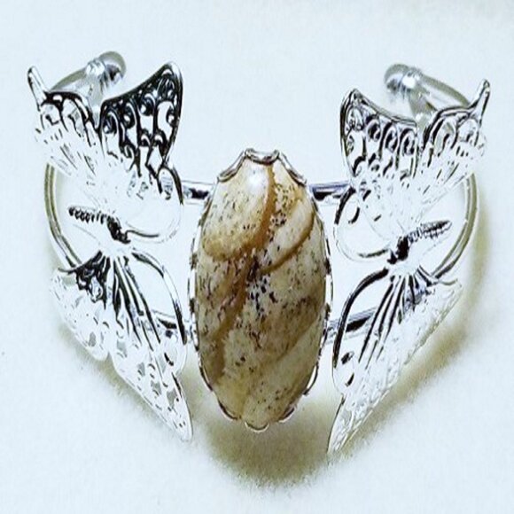 Butterfly Cuff Bracelet - Picture 2 of 3